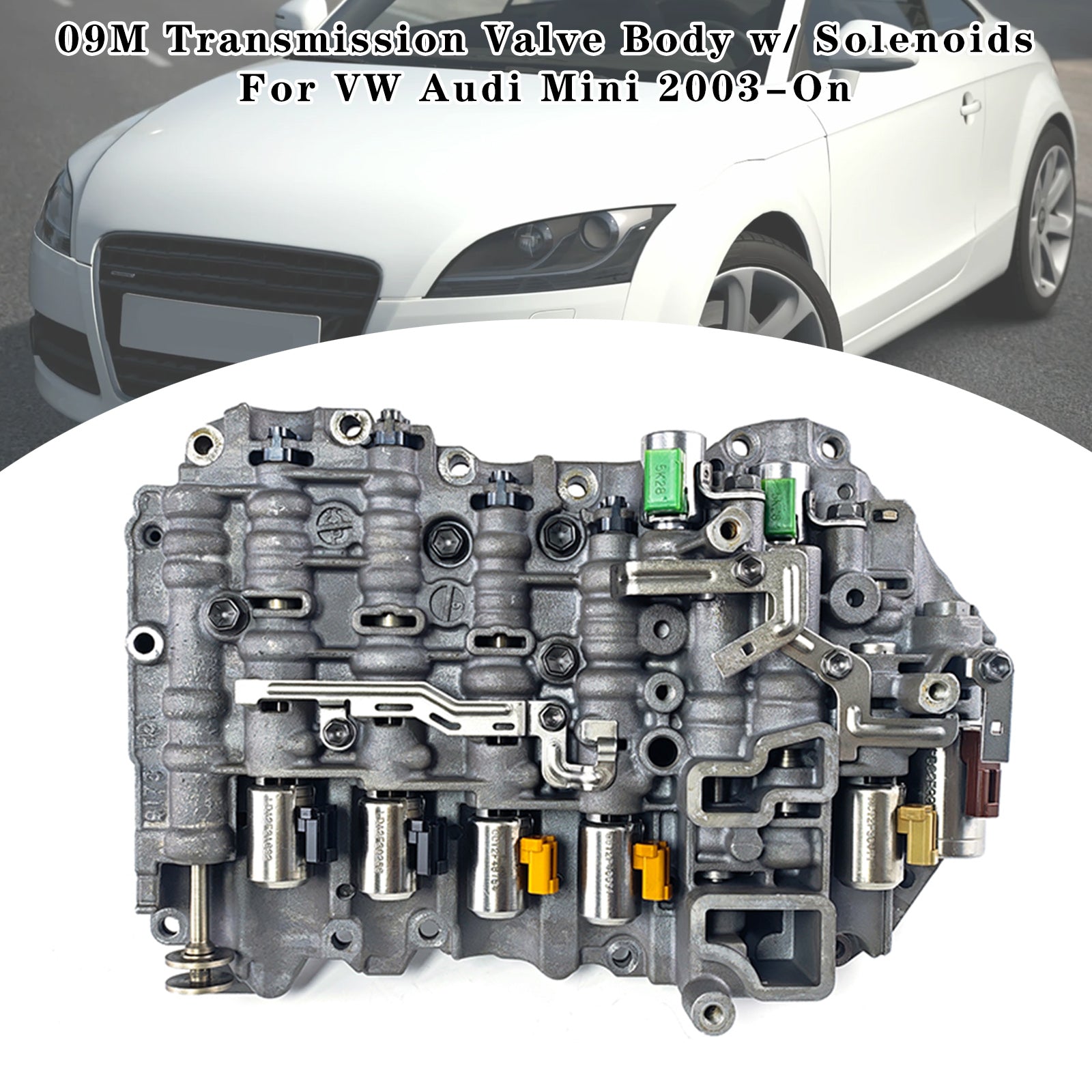2005-2009 VW PASSAT 2.0L V6 3.6L 6-Speed FWD 09M Transmission Valve Body w/ Solenoids Generic - 0