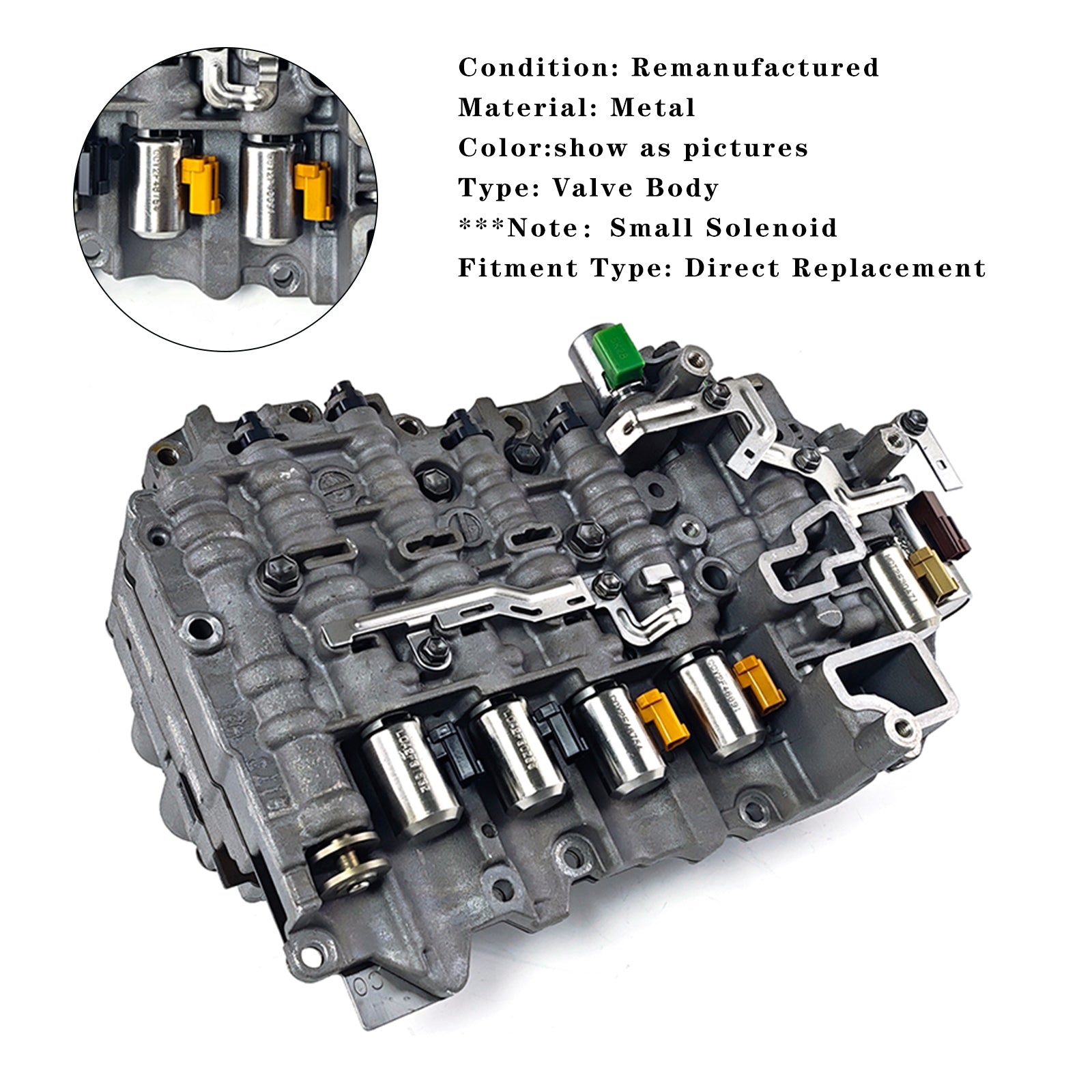 2005-2009 VW PASSAT 2.0L V6 3.6L 6-Speed FWD 09M Transmission Valve Body w/ Solenoids Generic