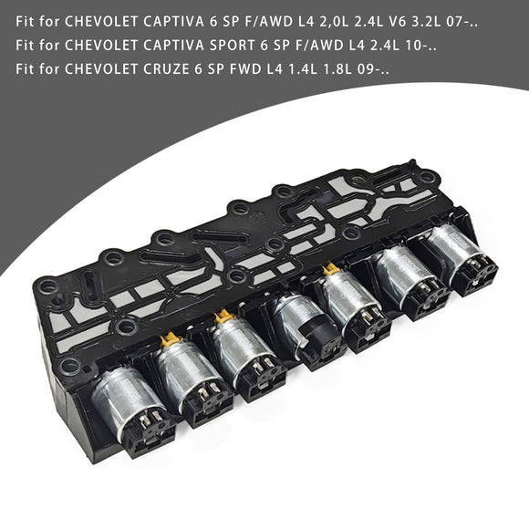CHEVOLET BUICK 6T40 6T45 6T30 6T50 Gearbox Transmission Valve Body Solenoids Generic