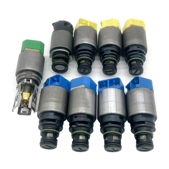 BMW Dodge Jeep Alfa Romeo 9pcs 8HP50 8-Speed Automatic Transmission Solenoid Generic