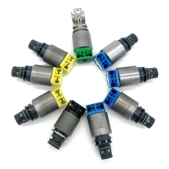 BMW Dodge Jeep Alfa Romeo 9pcs 8HP50 8-Speed Automatic Transmission Solenoid Generic