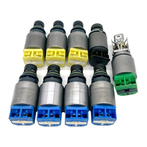 BMW Dodge Jeep Alfa Romeo 9pcs 8HP50 8-Speed Automatic Transmission Solenoid Generic