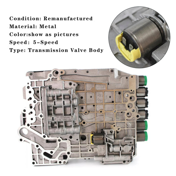 AUDI A6 A8 S4 VW Passat PHAETON 5HP19 01V Transmission Valve Body Solenoids Generic