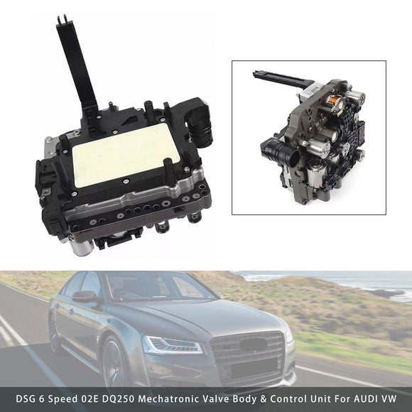 AUDI VW DSG 6 Speed 02E DQ250 Mechatronic Valve Body+Control Unit Generic