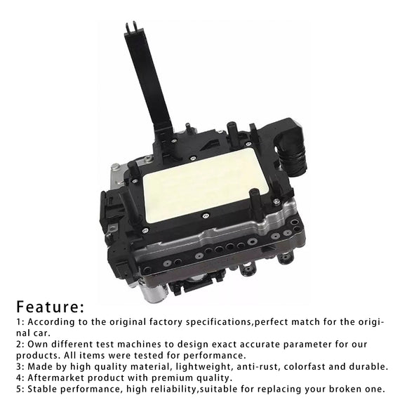 AUDI VW DSG 6 Speed 02E DQ250 Mechatronic Valve Body+Control Unit Generic