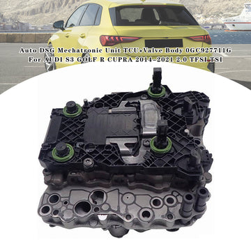 2014-2021 AUDI S3 GOLF R CUPRA 2.0 TFSI TSI Auto DSG Mechatronic Unit TCU+Valve Body 0GC927711G Generic - 0