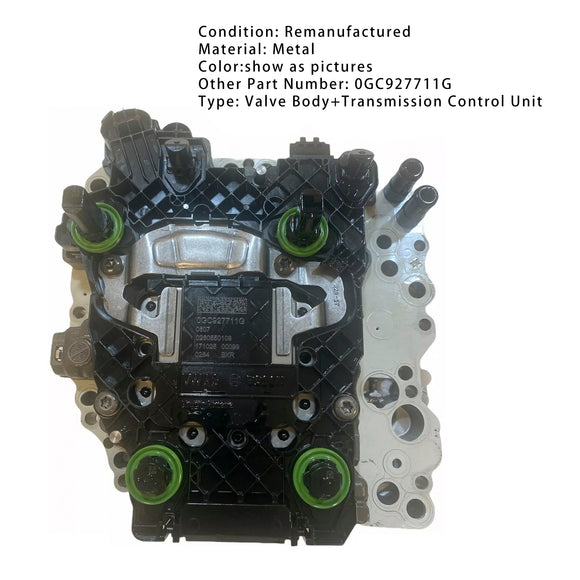 2014-2021 AUDI S3 GOLF R CUPRA 2.0 TFSI TSI Auto DSG Mechatronic Unit TCU+Valve Body 0GC927711G Generic