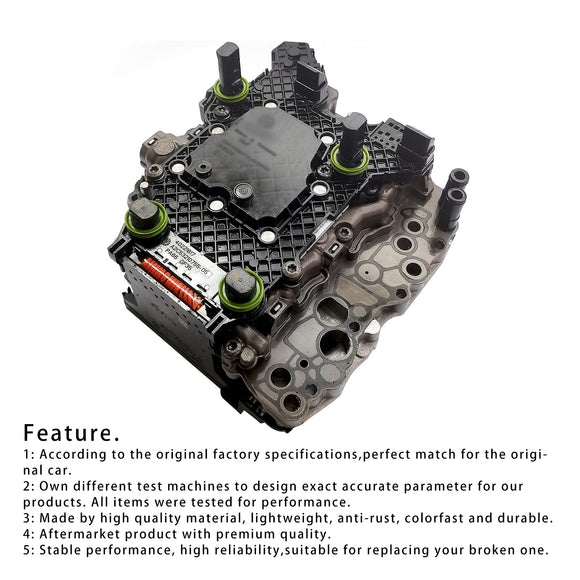 Volkswagen 7Speed DQ500 Transmission Mechatronic TCU Control Unit+Valve Body 0BH927711C 0GC92771 Generic