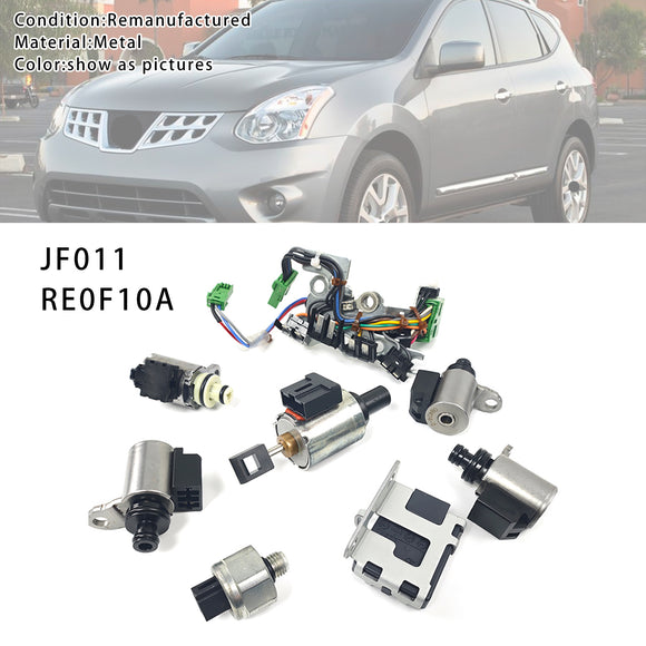 2008-2013 Nissan Rogue L4 2.5L CVT Transmission Solenoid Valve Kit JF011 One Senor Generic