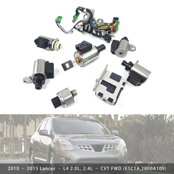 2008-2013 Nissan Rogue L4 2.5L CVT Transmission Solenoid Valve Kit JF011 One Senor Generic