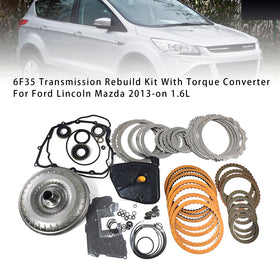 2013+ Ford Lincoln Mazda 1.6L 6F35 Transmission Rebuild Kit With Torque Converter  Generic - 0