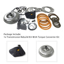 2013+ Ford Lincoln Mazda 2.5L 6F35 Transmission Rebuild Kit With Torque Converter Generic-6