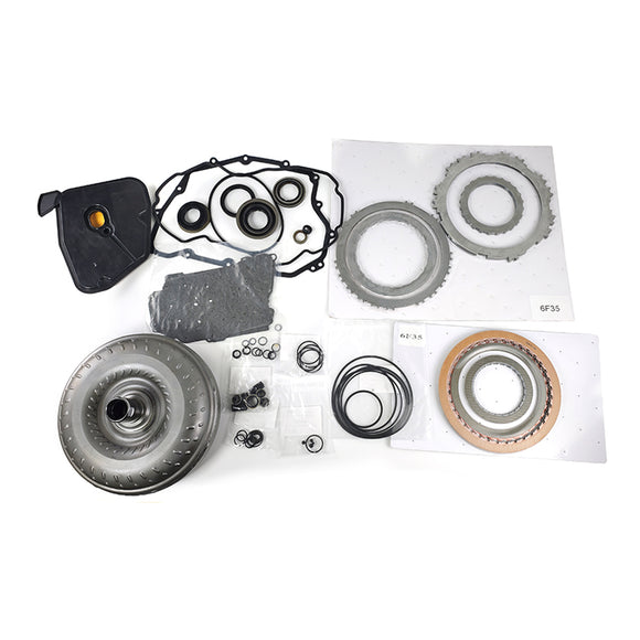 2013+ Ford Lincoln Mazda 2.5L 6F35 Transmission Rebuild Kit With Torque Converter Generic