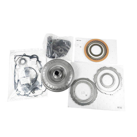 2013+ Ford Lincoln Mazda 2.5L 6F35 Transmission Rebuild Kit With Torque Converter Generic