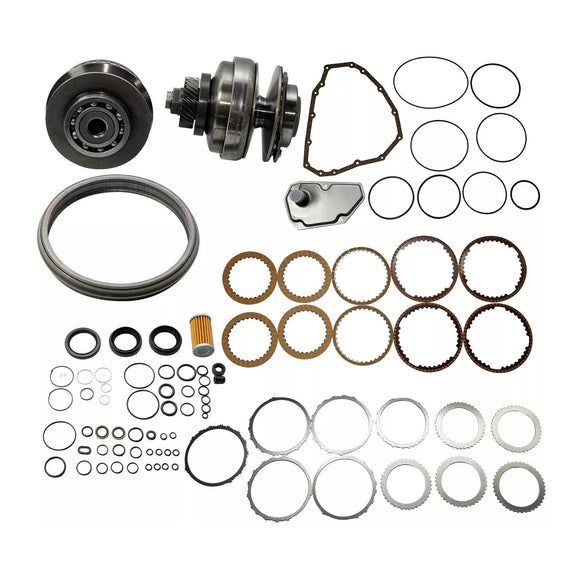 Nissan Transmission Master Rebuild Kit & Pulley Set W/ Belt JF015E RE0F11A Generic