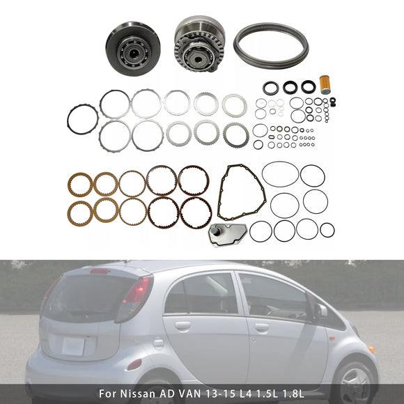 Nissan Transmission Master Rebuild Kit & Pulley Set W/ Belt JF015E RE0F11A 29T Generic