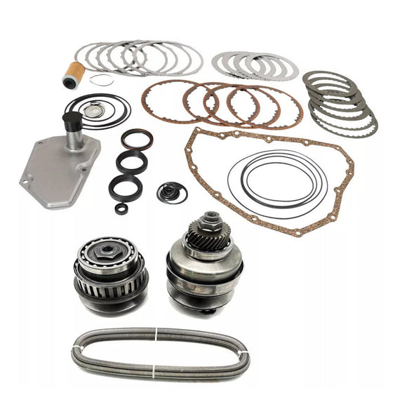 Nissan Transmission Master Rebuild Kit & Pulley Set W/ Belt JF015E RE0F11A 29T Generic