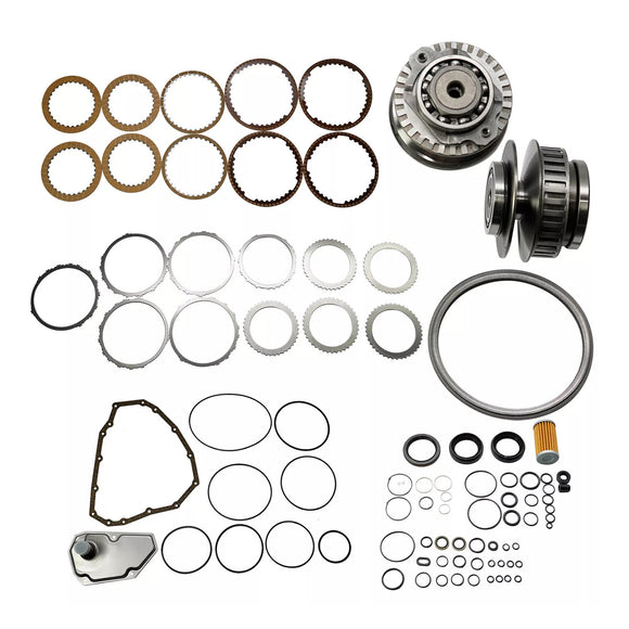 Nissan Transmission Master Rebuild Kit & Pulley Set W/ Belt JF015E RE0F11A 29T Generic