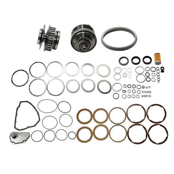 Nissan Transmission Master Rebuild Kit & Pulley Set W/ Belt JF015E RE0F11A 29T Generic