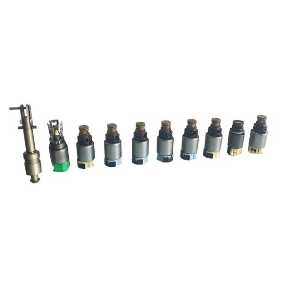BMW Dodge Jeep Alfa Romeo 10pcs 8-Speed Automatic Transmission Solenoid Kit 8HP75 8HP50 Generic