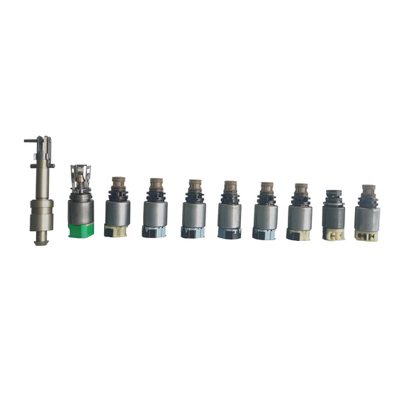 BMW Dodge Jeep Alfa Romeo 10pcs 8-Speed Automatic Transmission Solenoid Kit 8HP75 8HP50 Generic