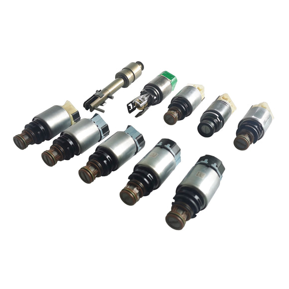 BMW Dodge Jeep Alfa Romeo 10pcs 8-Speed Automatic Transmission Solenoid Kit 8HP75 8HP50 Generic
