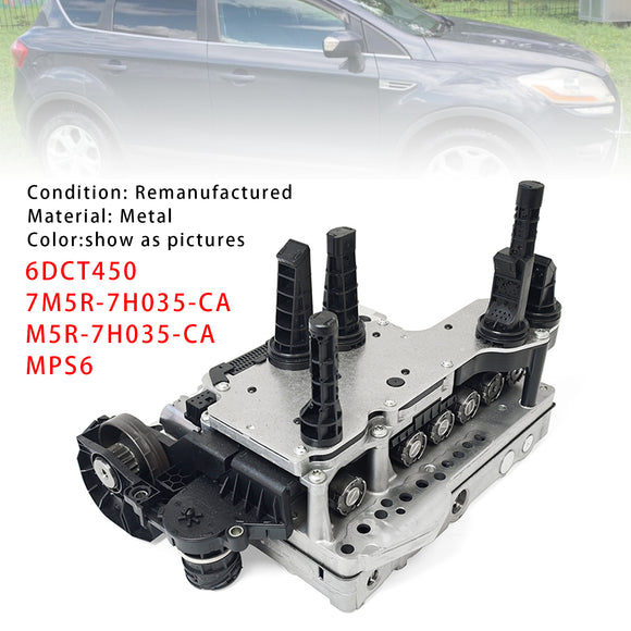 Ford Volvo 6DCT450 MPS6 7M5R-7H035-CA Transmission Mechatronic Valve Body+TCM Generic