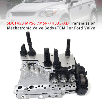 Ford Volvo 6DCT450 MPS6 7M5R-7H035-AD Transmission Mechatronic Valve Body+TCM Generic - 0