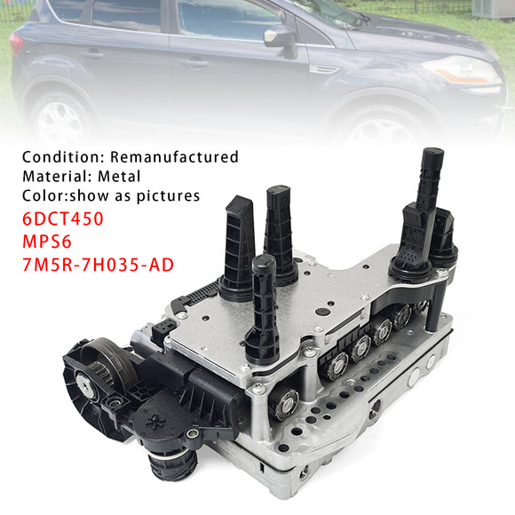 Ford Volvo 6DCT450 MPS6 7M5R-7H035-AD Transmission Mechatronic Valve Body+TCM Generic