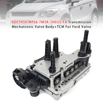 Ford Volvo 6DCT450 MPS6 7M5R-7H035-FA Transmission Mechatronic Valve Body+TCM Generic - 0