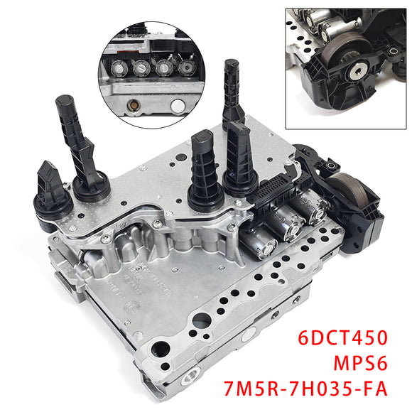 Ford Volvo 6DCT450 MPS6 7M5R-7H035-FA Transmission Mechatronic Valve Body+TCM Generic