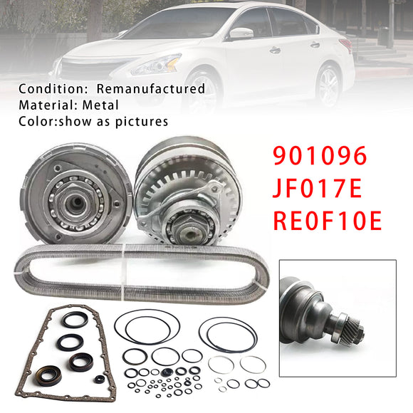 NISSAN RE0F10E JF017E CVT Transmission Master Rebuild Kit W/Chain Belt 30T Generic