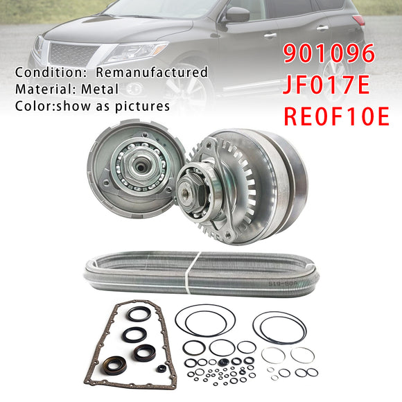 NISSAN RE0F10E JF017E CVT Transmission Master Rebuild Kit W/Chain Belt 25T Generic