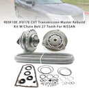NISSAN RE0F10E JF017E CVT Transmission Master Rebuild Kit W/Chain Belt 27 Teeth Generic-2