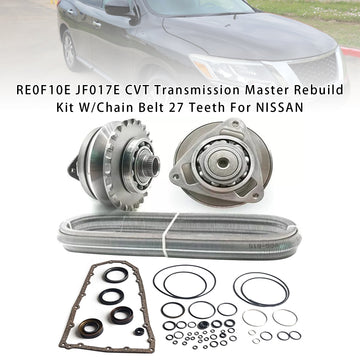 NISSAN RE0F10E JF017E CVT Transmission Master Rebuild Kit W/Chain Belt 27 Teeth Generic - 0