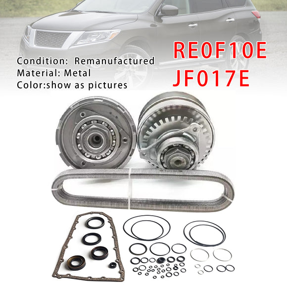 NISSAN RE0F10E JF017E CVT Transmission Master Rebuild Kit W/Chain Belt 27 Teeth Generic