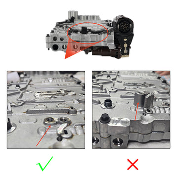 2006-2009 Cadillac XLR-V Valve Body+Transmission Control Module & Solenoid 6L80 6L80E Generic - 0