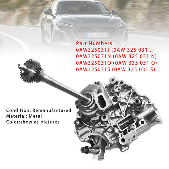 Audi 0AW325031 CVT Transmission Valve Body+ Oil Pump Generic