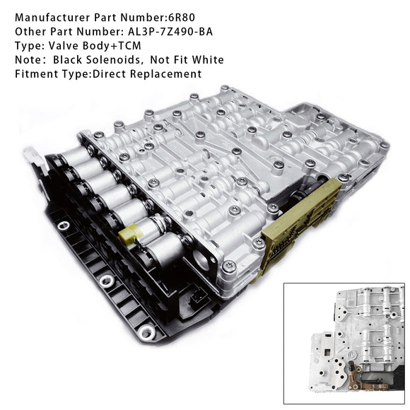 2011+ Ford F150 Truck 4WD 6R80 Transmission Valve Body w/TCM AWD AL3P-7Z490-BA Generic