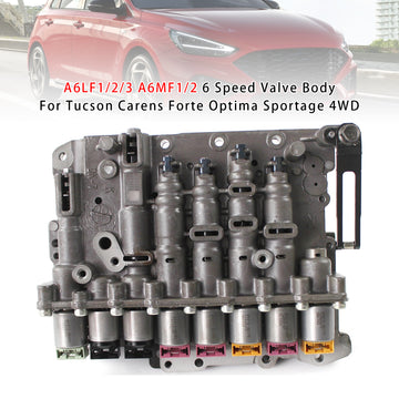 Tucson Carens Forte Optima Sportage 4WD A6LF1/2/3 A6MF1/2 6 Speed Valve Body Generic - 0