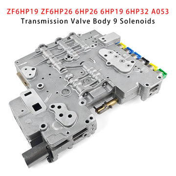 ZF6HP19 ZF6HP26 6HP26 6HP19 6HP32 A053 Transmission Valve Body 9 Solenoids Generic - 0
