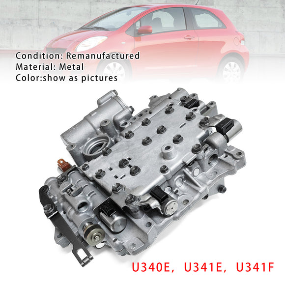 Toyota Yaris Corolla Scion Litre 9 Pin U340E U341E U341E Valve Body with Solenoids Generic