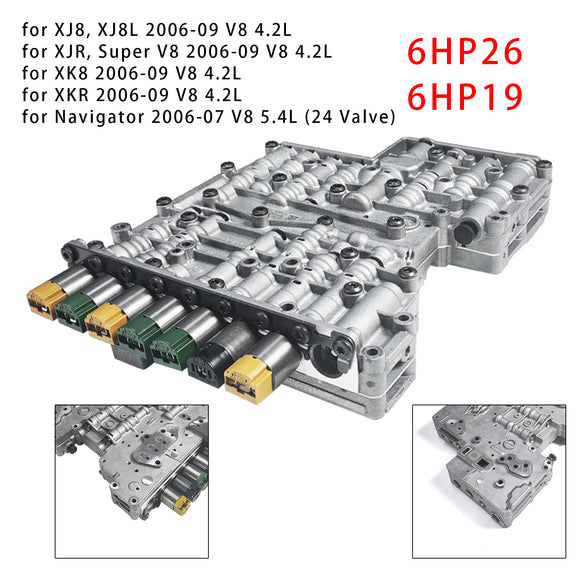 BMW AUDI VW Jaguar Hyundai Lincoln 545i 760i X5 X6 6HP26 6HP19 Valve Body #A051 Generic