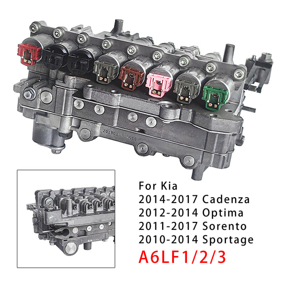 Hyundai Kia Transmission Valve Body A6LF1/2/3 w/Solenoid Generic