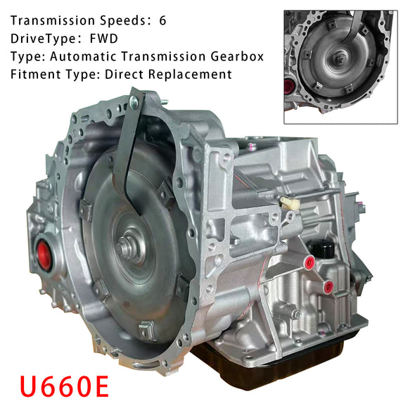 2013-2018 Lexus ES350 Automatic Transmission Gearbox U660E 3.5L V6 2GR Generic