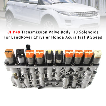 LandRover Chrysler Honda Acura Fiat 9 Speed 9HP48 Transmission Valve Body 10 Solenoids Generic - 0