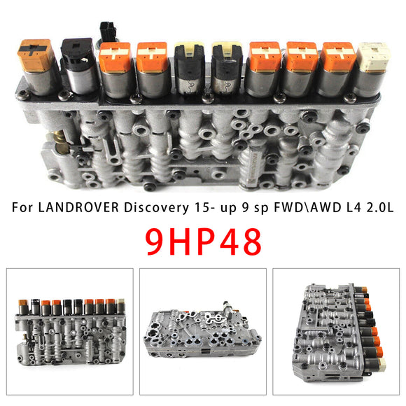 LandRover Chrysler Honda Acura Fiat 9 Speed 9HP48 Transmission Valve Body 10 Solenoids Generic