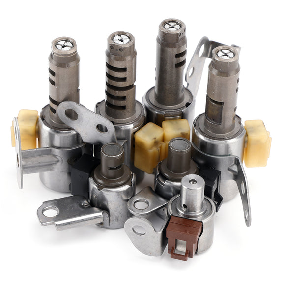 2003-08 TOYOTA Harrier 5 SP F/4WD 3.0L 3.5L 7PCS Transmission Solenoids Kit U151 U250 Generic