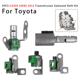 Toyota 5PCS U440E AW80-40LE Transmission Solenoid Shift Kit Generic - 0