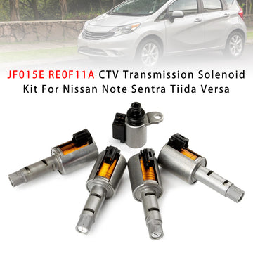 Nissan Note Sentra Tiida Versa JF015E RE0F11A CTV Transmission Solenoid Kit Generic - 0